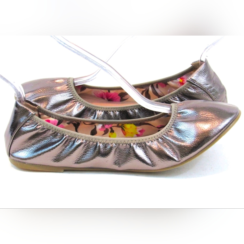 Journee Collection Lindy Ballet Flat (Women's) - Pewter - Sz 7.5